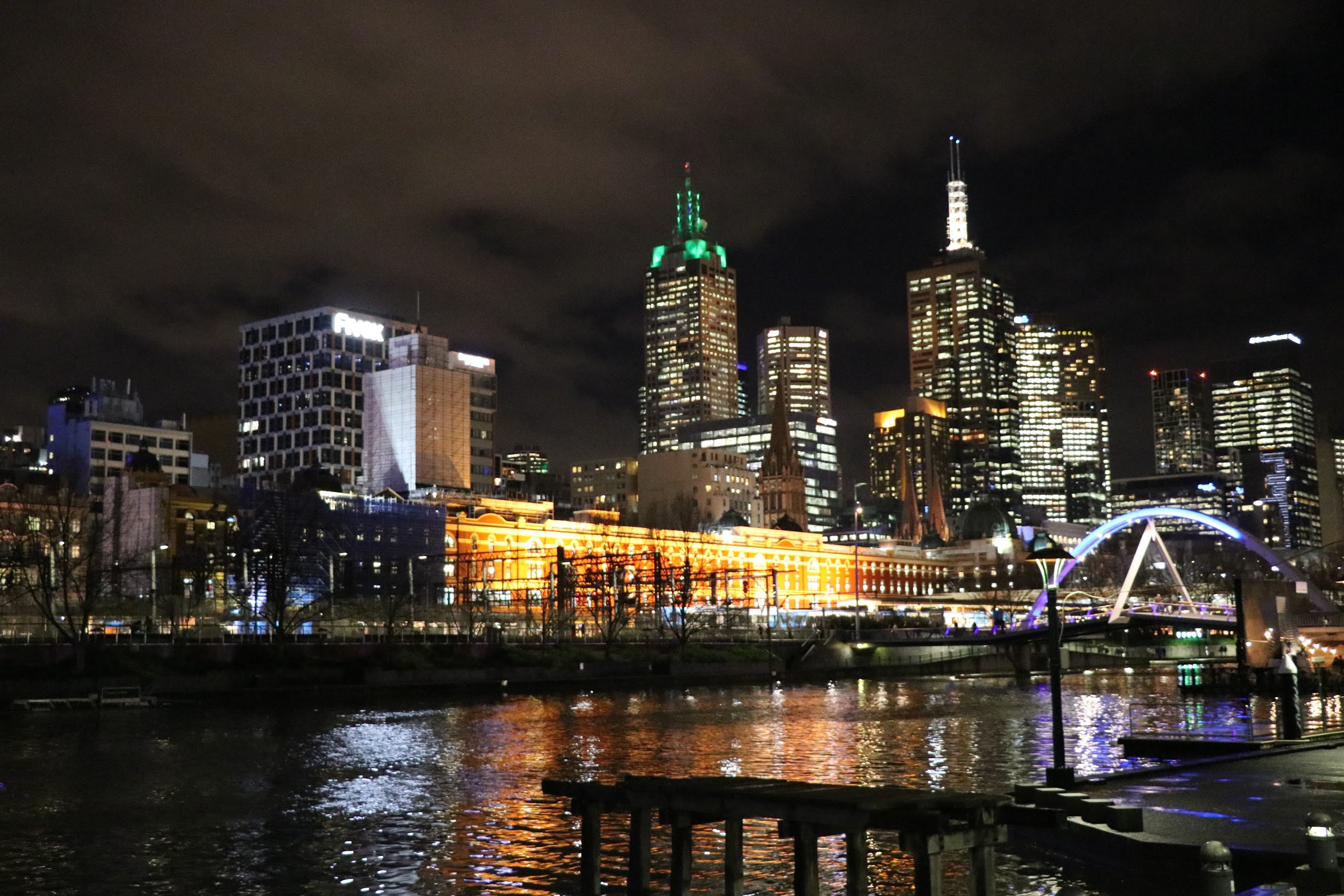 First Sight of Melbourne's Night